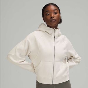 Lululemon Scuba Oversized Full Zip
White Opal